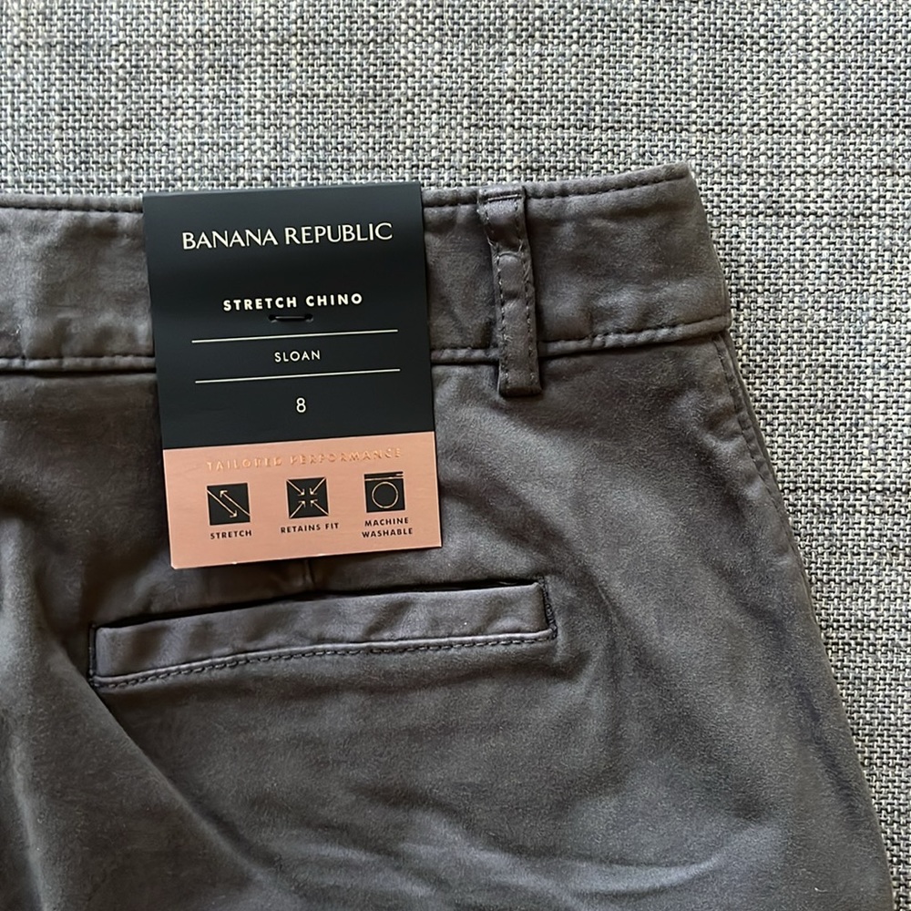Banana Republic gray pants, size 8 - Picture 5 of 7